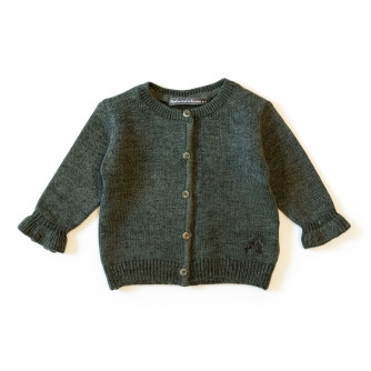 Gilet Doucette Kaki Bébé &...